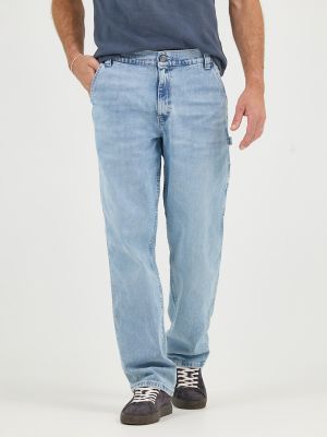 Men's Legendary Workwear Loose Fit Carpenter Jean in Union Fade Blue alternative view