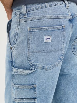 Men's Legendary Workwear Loose Fit Carpenter Jean in Union Fade Blue alternative view 5