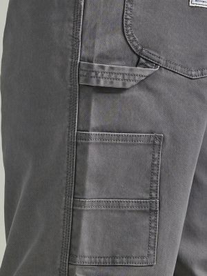 Men's Legendary Workwear Loose Fit Carpenter Jean in Painter Grey alternative view 6