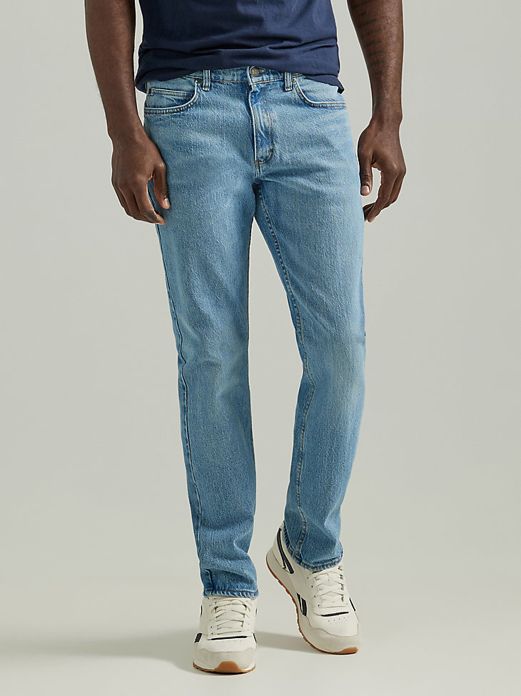 Men's Legendary Athletic Tapered Jean in Open Seas main view
