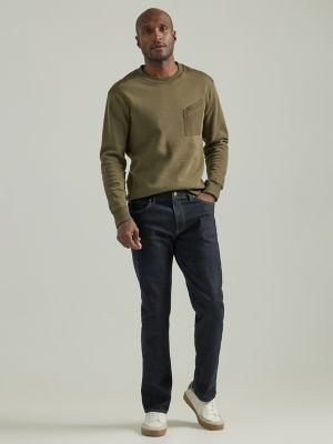 Extreme Motion Straight Tapered Jean:Rinse:30:30 main view
