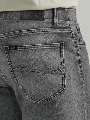 Lee Heavyweight Jeans Duurzame Kwaliteit Lee Jeans Lee Jeans Regular Fit Straight Leg Ritsbroek In Het Blauw Voor Heren | NL Middelhoge Taille Jeans Klassieke Vijfzak Denim
