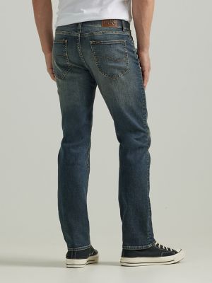 Men's Extreme Motion Regular Fit Straight Leg Jean in Maverick Indigo