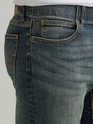 Men's Extreme Motion Regular Fit Straight Leg Jean in Maverick Indigo