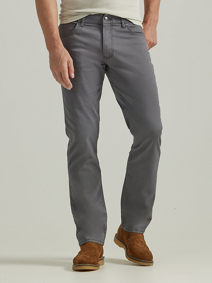 Men's Extreme Motion MVP Straight Fit Twill Pant in Painters Grey main view