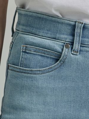 Women's Ultra Lux Comfort with Flex Motion Straight Jean in Within Motion alternative view 4