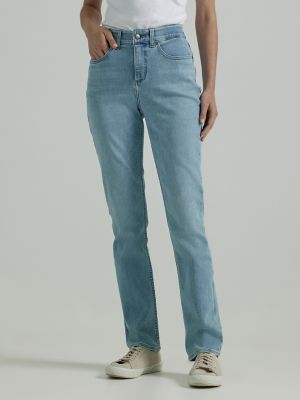 Women's Ultra Lux Comfort with Flex Motion Straight Jean in Within Motion