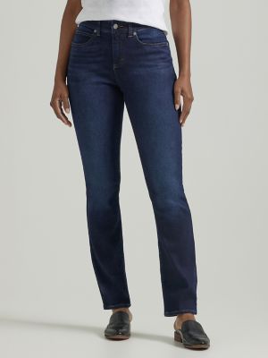 Women's Ultra Lux Comfort with Flex Motion Straight Jean in Main Thrill alternative view