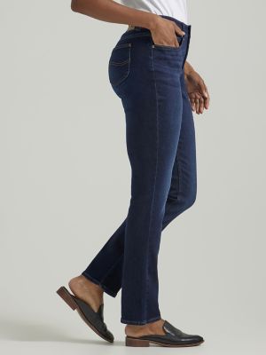 Women's Ultra Lux Comfort with Flex Motion Straight Jean in Main Thrill alternative view 3