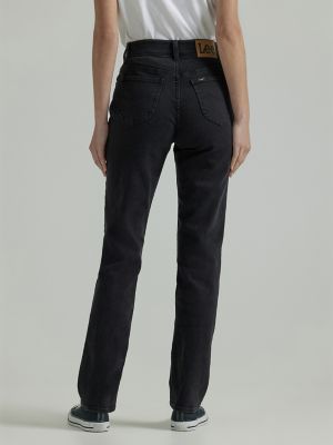 Ultra Lux Flex Motion Straight Leg Jean:Midnight Bloom:10:M alternative view 2