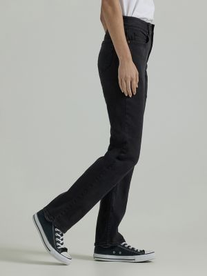 Ultra Lux Flex Motion Straight Leg Jean:Midnight Bloom:10:M alternative view 3