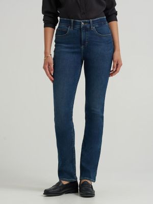 Women's Ultra Lux Comfort with Flex Motion Straight Jean in Greet The Day alternative view