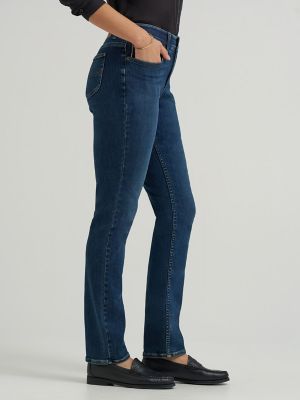 Women's Ultra Lux Comfort with Flex Motion Straight Jean in Greet The Day alternative view 3