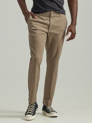 New Lee Straight Fit Extreme Comfort Stretch Black Pants Chinos