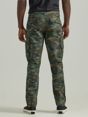 Men's Wyoming Relaxed Fit Cargo Twill Pant in New Moss Camo