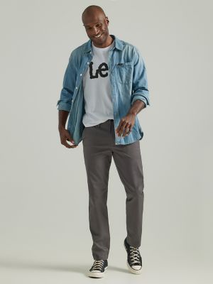 Men's Legendary Slim Straight Flat Front Pant