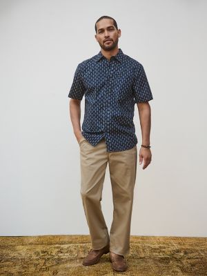 Men's Legendary Relaxed Straight Flat Front Pant