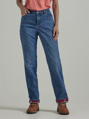 Lee jeans women's relaxed fit straight leg jean on sale