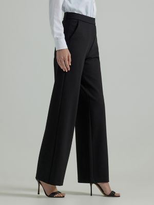 Ultra Lux Comfort Any Wear Wide Leg Pant:Unionall Black:14:L alternative view 3