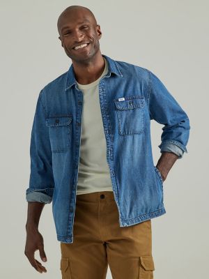 Men's Fall/Winter Outfit  Green jacket men, Jean jacket outfits