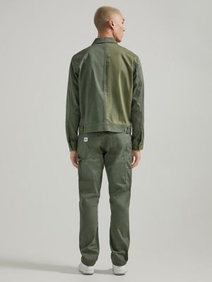 Men's Paneled Carpenter Chetopa Pant in Olive Grove alternative view