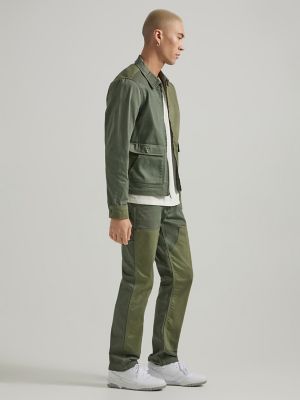 Men's Paneled Carpenter Chetopa Pant in Olive Grove alternative view 2