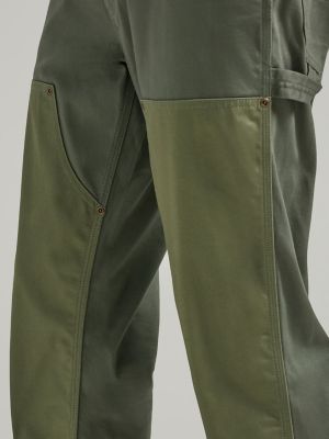 Men's Paneled Carpenter Chetopa Pant in Olive Grove alternative view 6