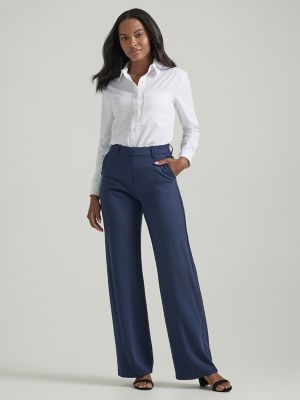 Women's Ultra Lux Comfort Any Wear Wide Leg Pant (Plus), Women's Pants, Lee®