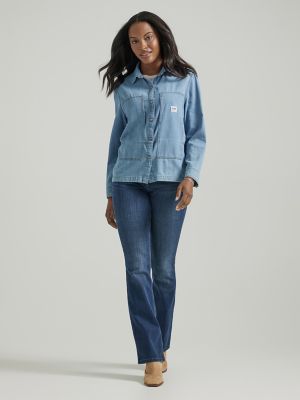 Women's overshirt outlet jacket