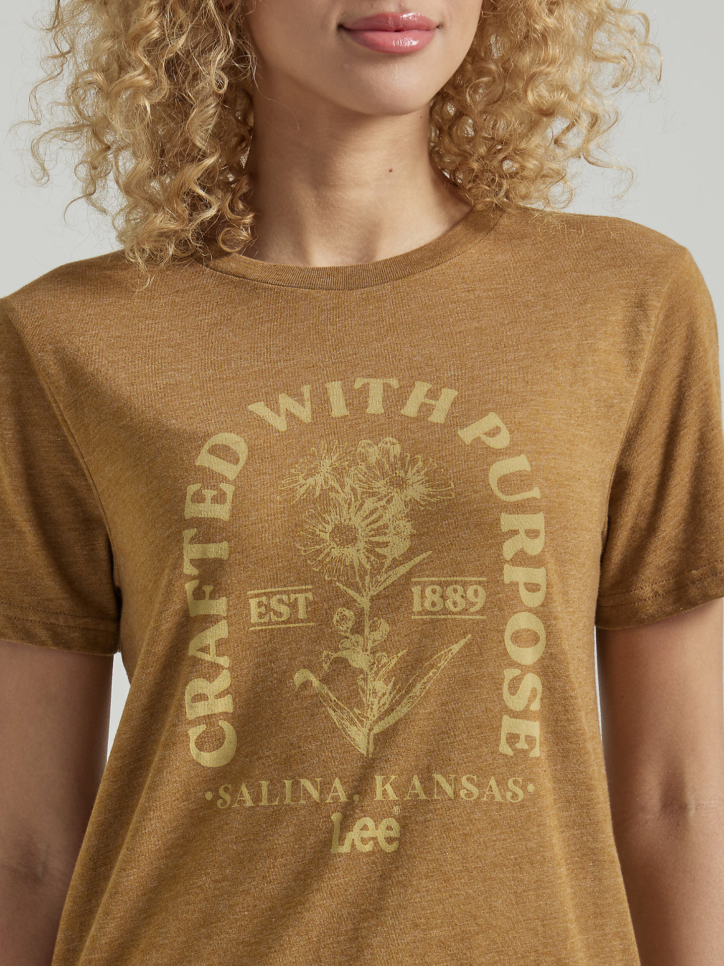 Women's Crafted With Purpose Graphic Tee in Tumbleweed alternative view 2