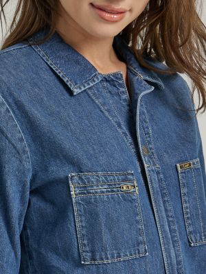 Women's Union-Alls™ in Indigo Rush alternative view 4