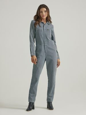 Women's Vintage Modern Union-Alls® in Railroad Stripe