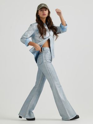 Women's Modern High Rise Flare Jean