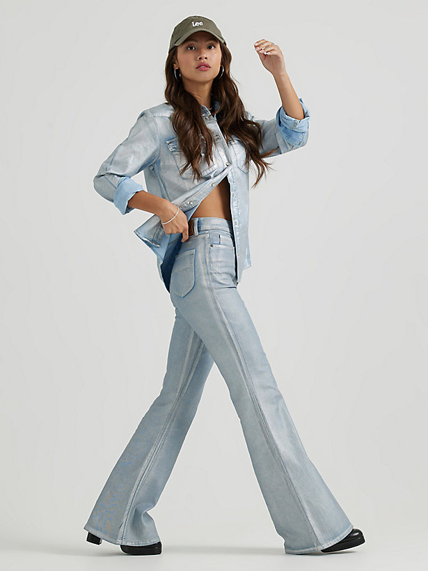 Women's Vintage Modern High Rise Flare Jean