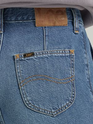 Natural Reflections Fleece-Lined Denim Jeans for Ladies