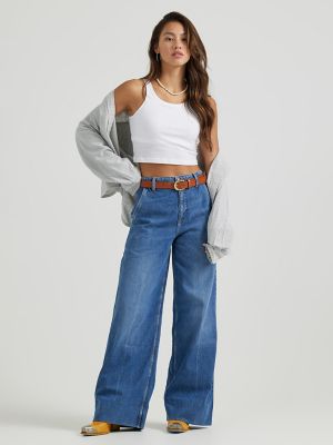 Women's High Rise A-Line Jean