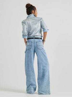 Lee wide leg jeans sale