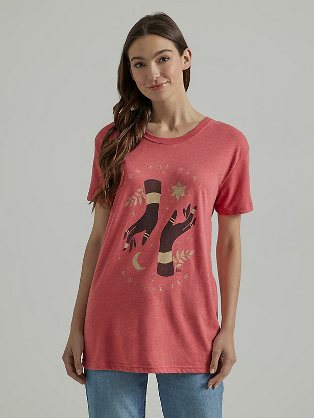 Women's For The Many Boyfriend Graphic Tee