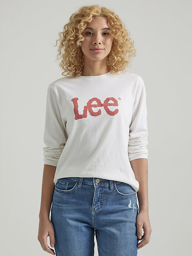 Women's Lee Logo Long Sleeve Graphic Tee