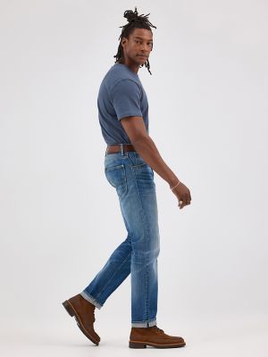 Lee Jeans 101Z with Zip fly Men's Regular Fit Straight Jeans