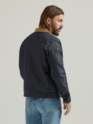 Men's Lee 101 91B Jacket in Dry Indigo