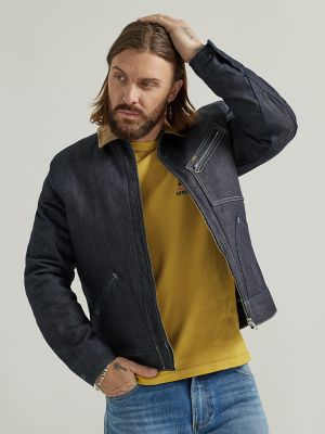 Men's Lee 101 91B Jacket in Dry Indigo