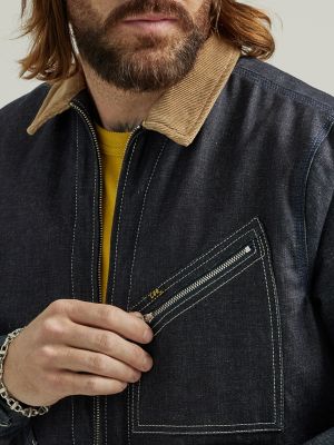 Men's Lee 101 91B Jacket in Dry Indigo