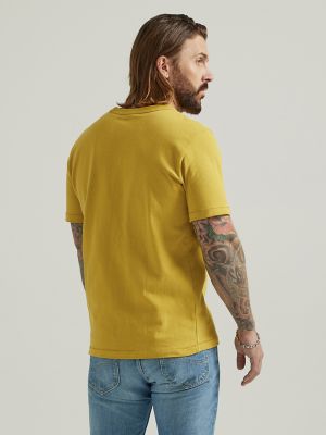 Men's Lee 101 Denim Goods Graphic Tee in Maize