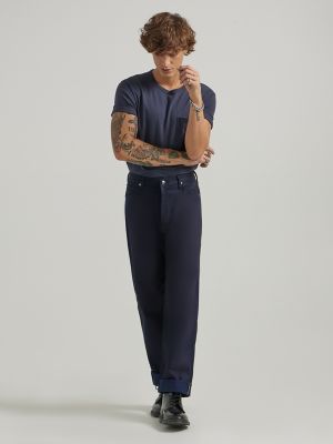 Indigo Denim Baggy Fit Long Pants Loose Fit Jeans Wide Leg -  Canada