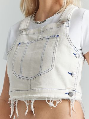 Denim bib hot sale