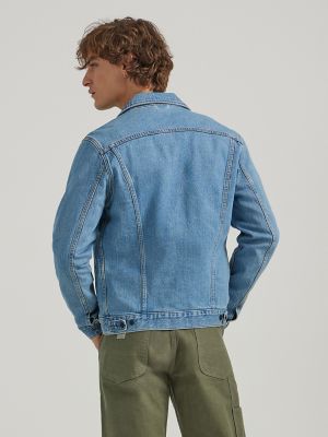 Men's Loose Fit Denim Rider Jacket