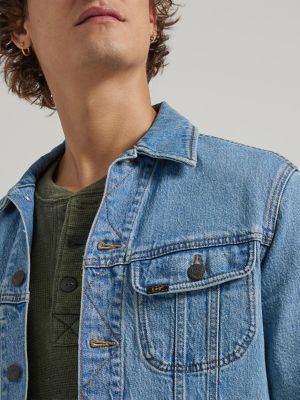 Men's Loose Fit Denim Rider Jacket