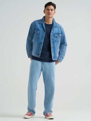 Mens Relaxed Fit Rider Jacket:Downtown:M alternative view 5