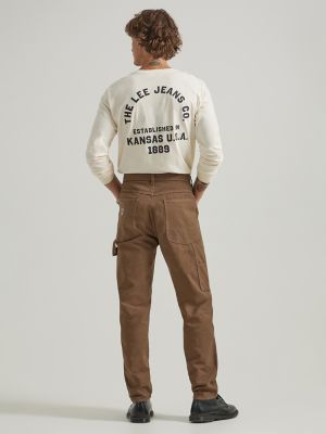 Jeans Carpenter Denim Pants Technical Fashion Illustration With
